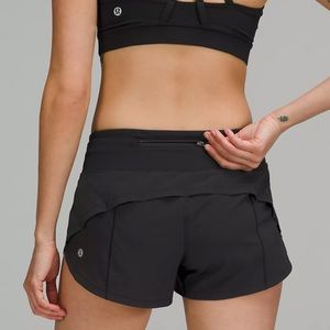 LULULEMON Black Speed Up Shorts
